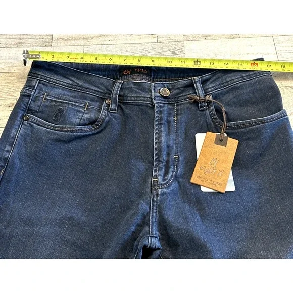 NWT Mens Eight X‎ Slim Fit Dark Blue Denim JeansEIG-11 1076 06 Size34X34